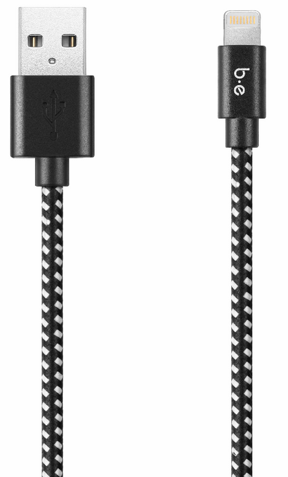 Blu Element Braided lightning cable 4'